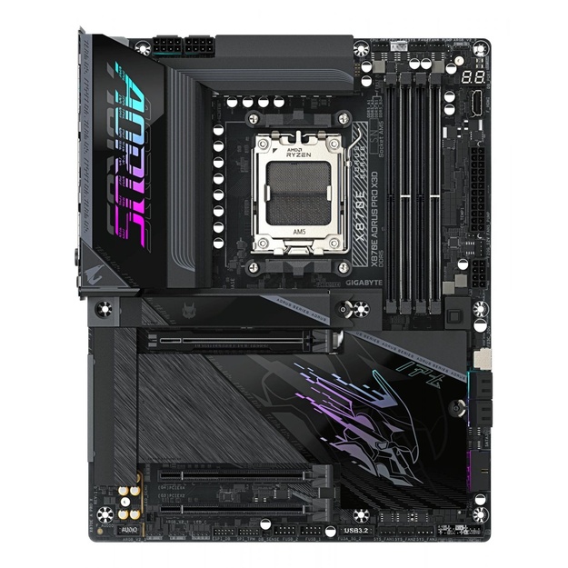 Mainboard|GIGABYTE|AMD X870E|Socket AM5|ATX|RAM DDR5-SDRAM|4xSlots|Wi-Fi Yes|Bluetooth Yes|4xNumber of M.2 (M) slots|X870EAPROX