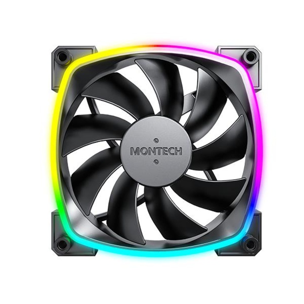 CASE FAN 120MM/AX120 PWM BLACK MONTECH