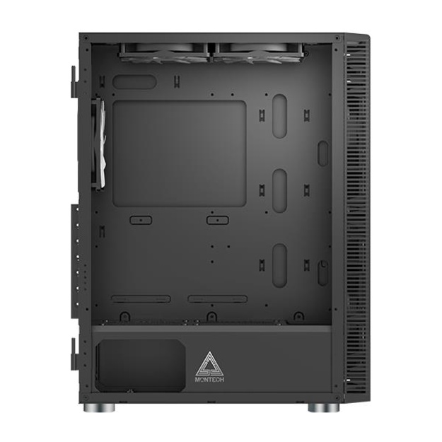 Case|MONTECH|X3 Glass|MidiTower|Not included|Colour Black|X3GLASS(B)