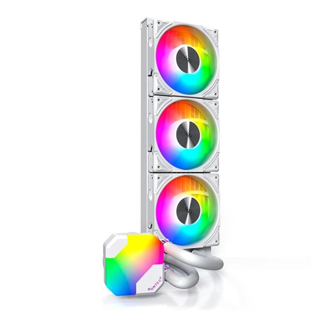 CPU COOLER MULTI SOCKET WHITE/HYPERFLOW ARGB 360 (W) MONTECH