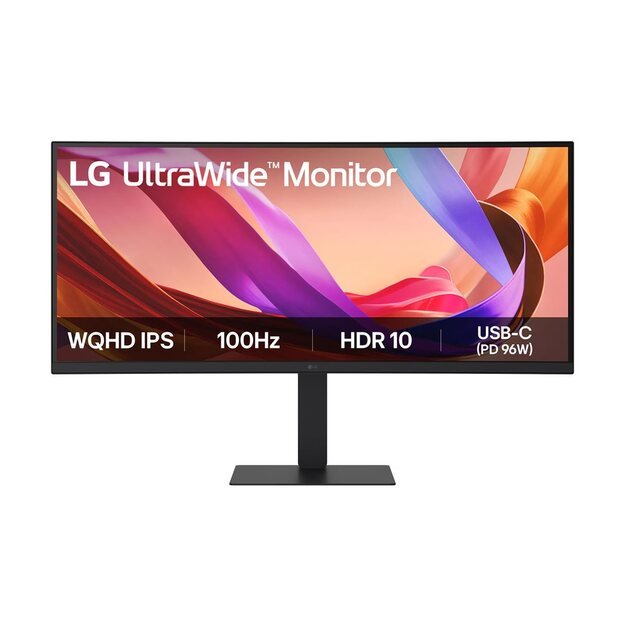 LG 34U650A-B.AEU 34inch WQHD IPS UltraWide 21:9 Curved Display 2xHDMI DP