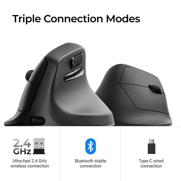 MOUSE USB OPTICAL WRL M5/BLACK M5-A23 KEYCHRON