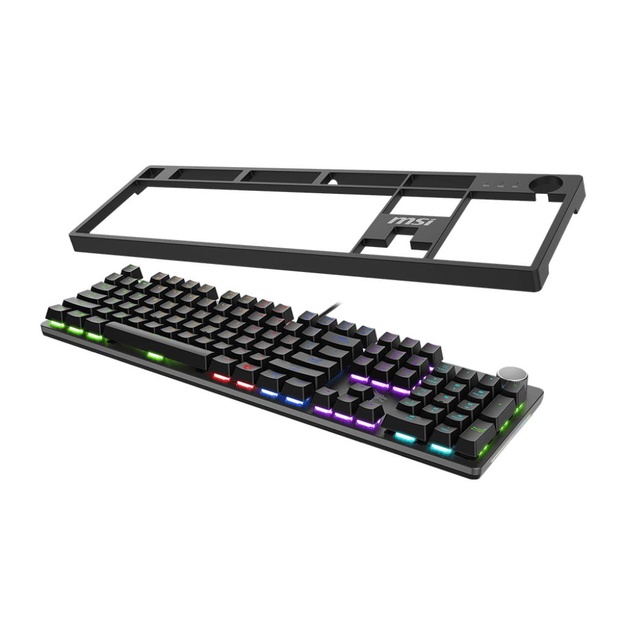 KEYBOARD GAMING BLACK US/FORGE GK310 RED MSI