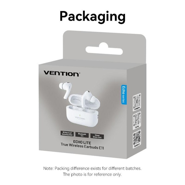 HEADSET WRL ECHO LITE E11/WHITE NBVW0 VENTION