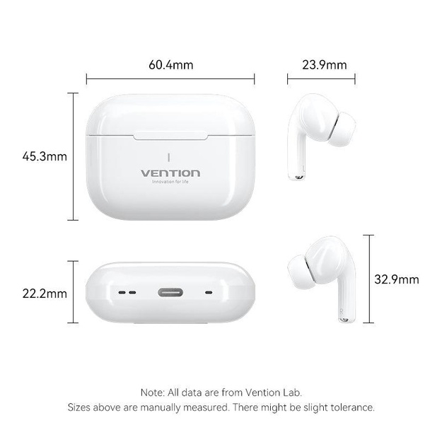 HEADSET WRL ECHO LITE E11/WHITE NBVW0 VENTION