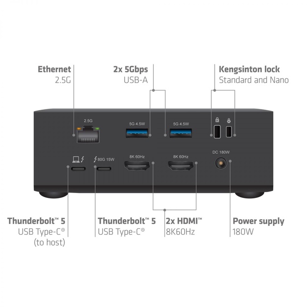 NB ACC DOCKING STATION 13-IN-1/THUNDERBOLT CSV-2562 CLUB3D
