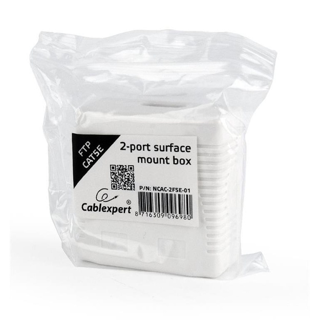 CABLE ACC MOUNT BOX CAT5E FTP/2P NCAC-2F5E-01 GEMBIRD