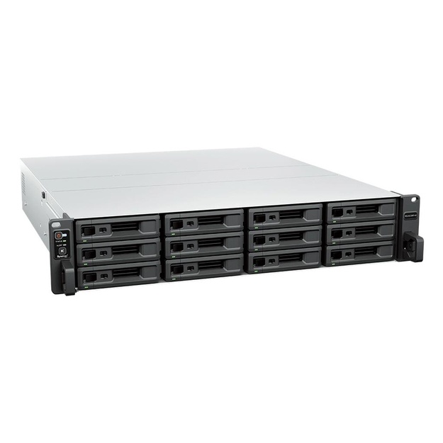 SYNOLOGY RS2423RP+II 12-BAY Rackstation AMD Ryzen Embedded V1780B 8GB RAM HDD/SSD Only