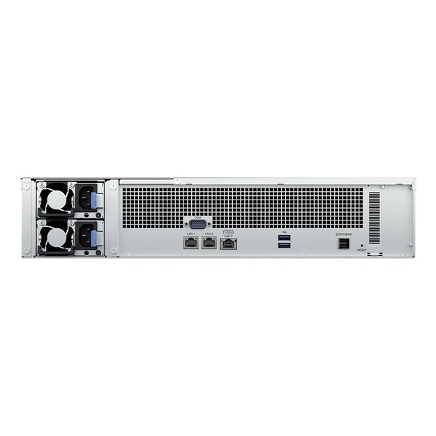 SYNOLOGY RS2423RP+II 12-BAY Rackstation AMD Ryzen Embedded V1780B 8GB RAM HDD/SSD Only