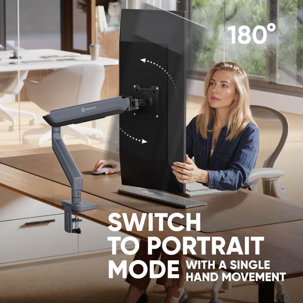 MONITOR ACC DESK MOUNT/17-45  GRAPHITE G95-G ONKRON