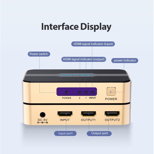 I/O VIDEO SPLITTER HDMI 4K/ACBG0-EU VENTION