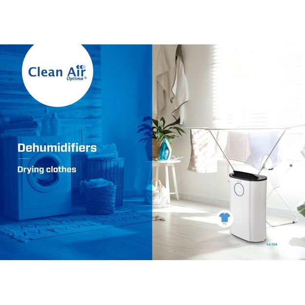 DEHUMIDIFIER & AIR PURIFIER/CA-704 CLEAN AIR OPTIMA
