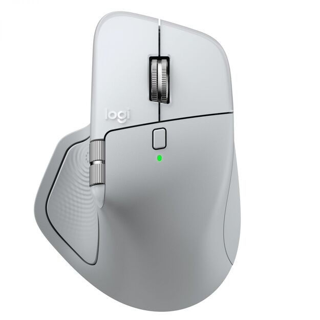 MOUSE USB WRL MX MASTER 4/WH/SILVER 910-007576 LOGITECH
