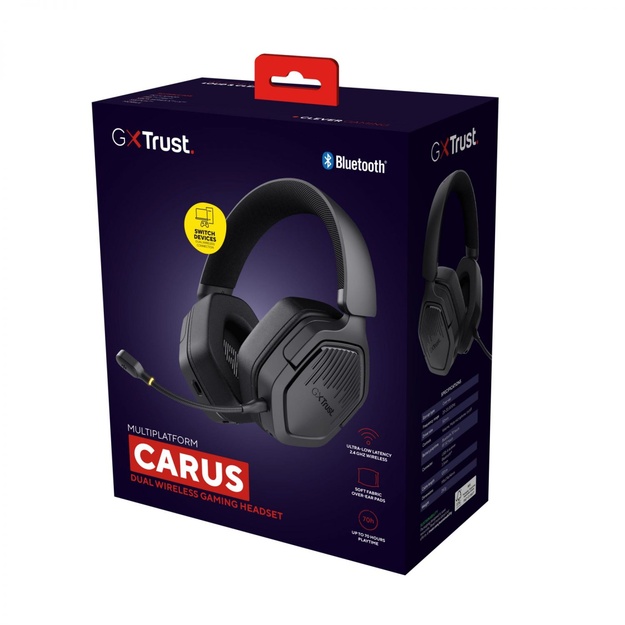 HEADSET GXT493 CARUS/BLACK 25491 TRUST