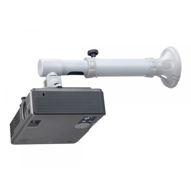 NEOMOUNTS Projector Wall Mount Universal BEAMER-W050SILVER 12 kg length 37 to 47cm 14.5 to 18.5inch Colour Silver