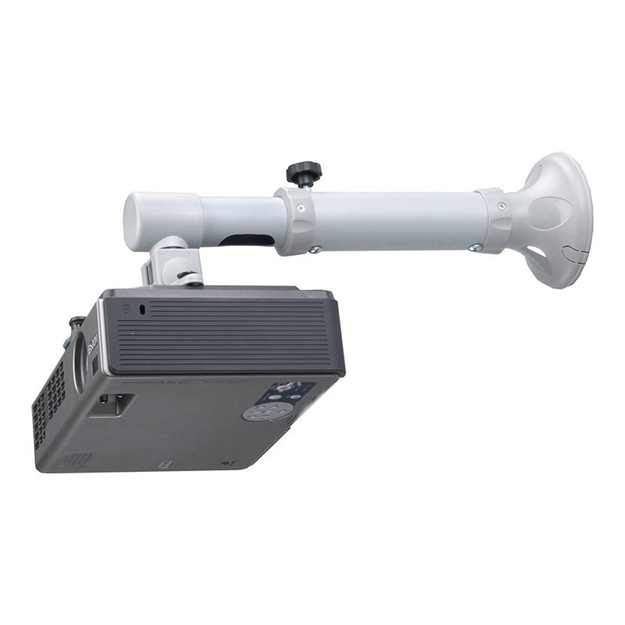 NEOMOUNTS Projector Wall Mount Universal BEAMER-W050SILVER 12 kg length 37 to 47cm 14.5 to 18.5inch Colour Silver