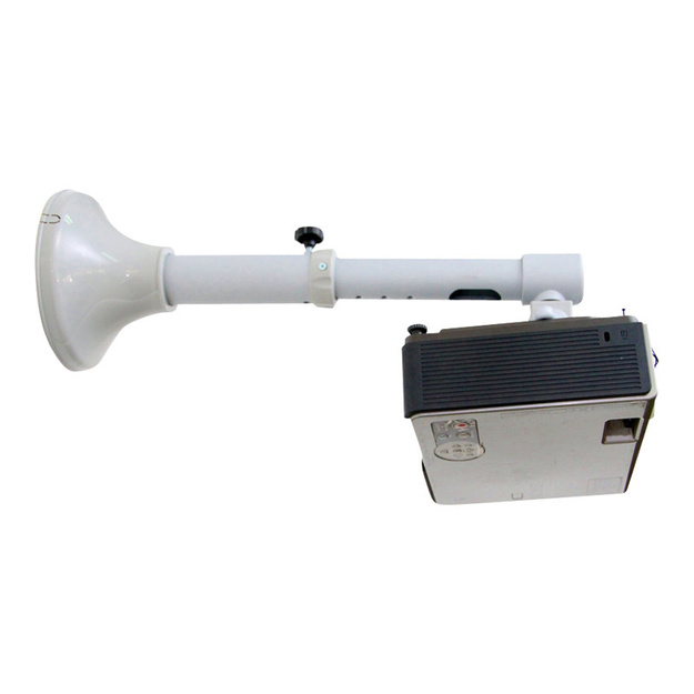 NEOMOUNTS Projector Wall Mount Universal BEAMER-W050SILVER 12 kg length 37 to 47cm 14.5 to 18.5inch Colour Silver