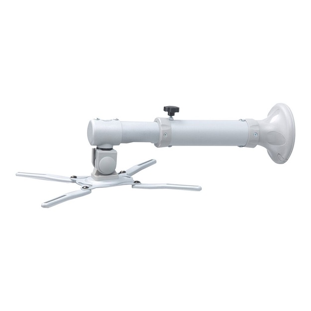 NEOMOUNTS Projector Wall Mount Universal BEAMER-W050SILVER 12 kg length 37 to 47cm 14.5 to 18.5inch Colour Silver
