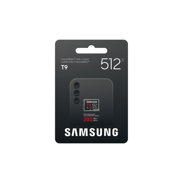 MEMORY MICRO SDXC T9 512GB/V30 MB-MH512T/WW SAMSUNG