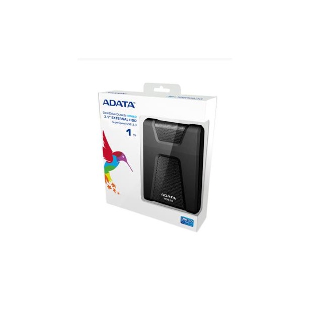 External HDD|ADATA|1TB|USB 3.1|Colour Black|AHD650-1TU31-CBK