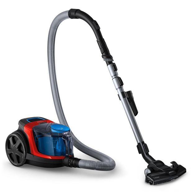 Vacuum Cleaner|PHILIPS|FC9330/09|Canister/Bagless|900 Watts|Capacity 1.5 l|Noise 76 dB|Black / Red|Weight 4.5 kg|FC9330/09