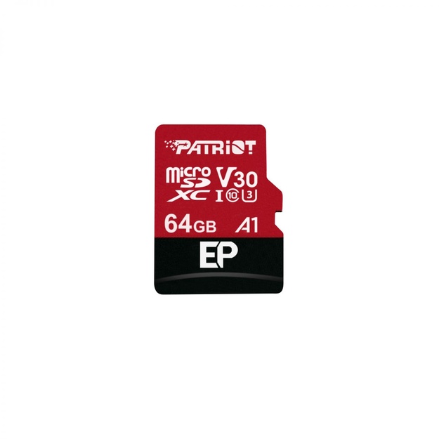 MEMORY MICRO SDXC 64GB UHS-3/PEF64GEP31MCX PATRIOT