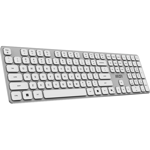 KEYBOARD +MOUSE/FORGE K210 W COMBO WHITE MSI