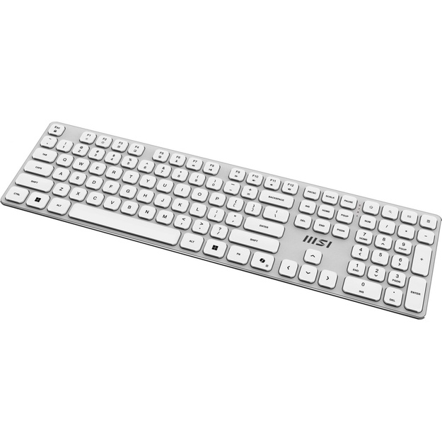 KEYBOARD +MOUSE/FORGE K210 W COMBO WHITE MSI