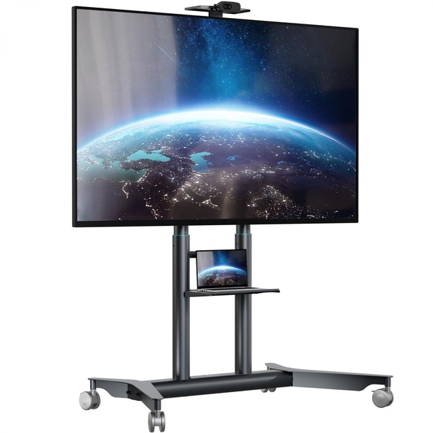 TV SET ACC MOBILE STAND/55-90 /GRAPHITE TS1871-G ONKRON