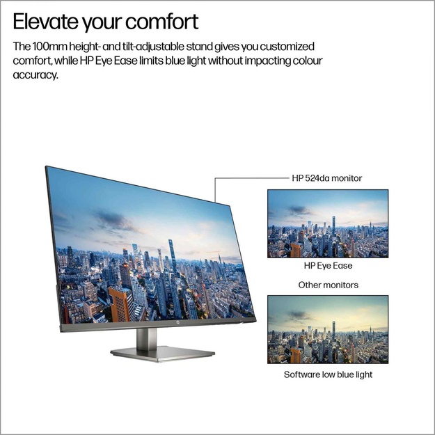 LCD Monitor|HP|23.8  |1920 x 1080 pixels|Full HD|Native aspect ratio 16:9|LCD|Flat|B11W5AT