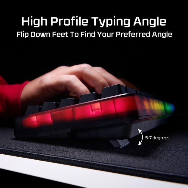 KEYBOARD ORIGINS 2 65 RGB/BLACK B4QS3AA#ABA HYPERX