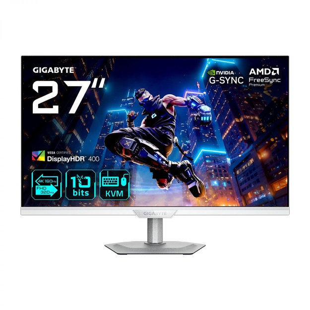 LCD Monitor|GIGABYTE|27  |3840 x 2160 pixels|4K Ultra HD|Native aspect ratio 16:9|LED|Flat|M27UPICEEK