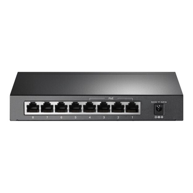 Switch|TP-LINK|TL-SF1008LP|Desktop/pedestal|8x10Base-T / 100Base-TX|4x PoE ports