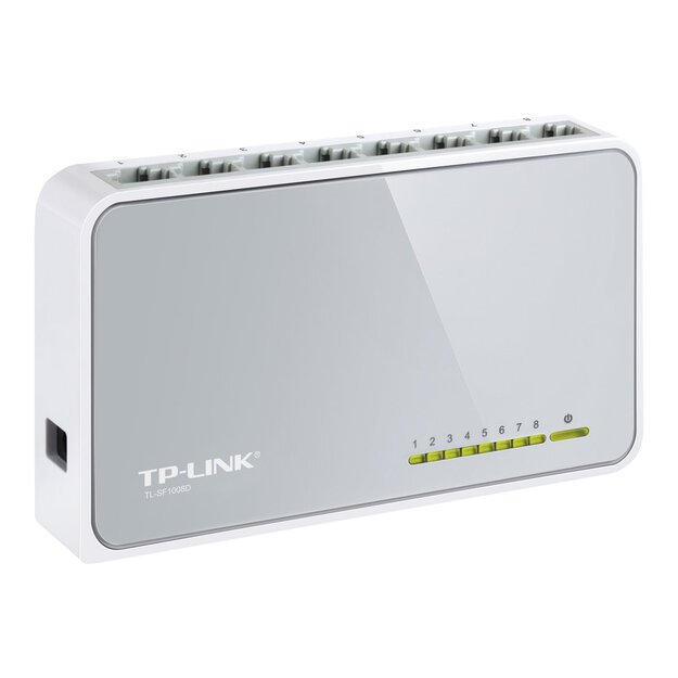 Komutatorius 8PORT 10 100M TL-SF1008D TP-LINK