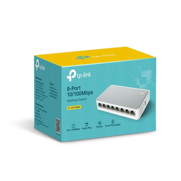 Komutatorius 8PORT 10 100M TL-SF1008D TP-LINK