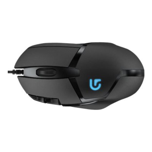 Kompiuterinė pelė laidinė MOUSE USB OPTICAL G402/BLACK 910-004067 LOGITECH