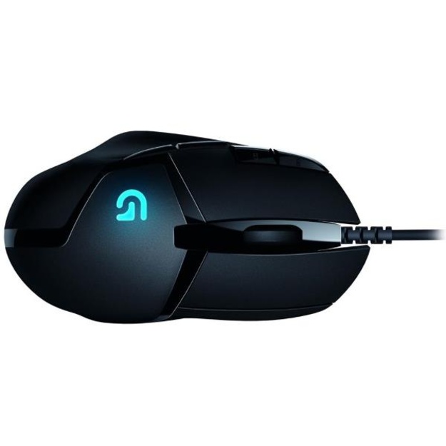 Kompiuterinė pelė laidinė MOUSE USB OPTICAL G402/BLACK 910-004067 LOGITECH