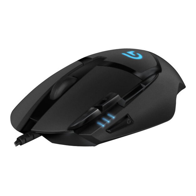 Kompiuterinė pelė laidinė MOUSE USB OPTICAL G402/BLACK 910-004067 LOGITECH