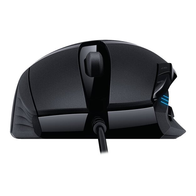 Kompiuterinė pelė laidinė MOUSE USB OPTICAL G402/BLACK 910-004067 LOGITECH