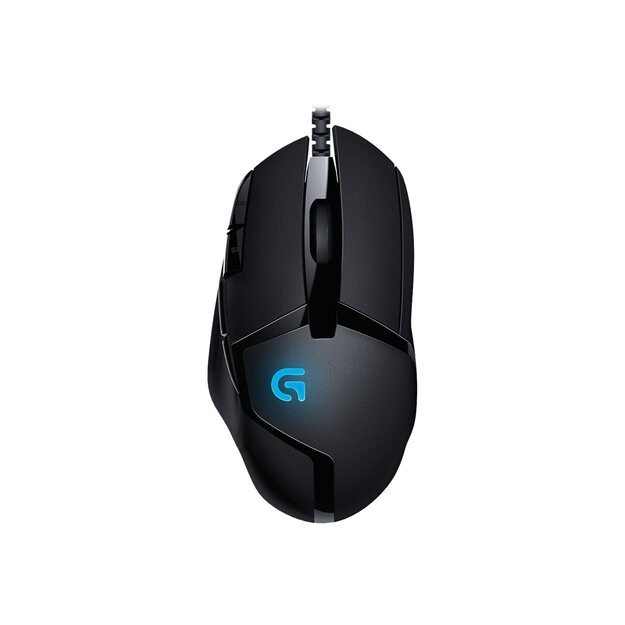 Kompiuterinė pelė laidinė MOUSE USB OPTICAL G402/BLACK 910-004067 LOGITECH