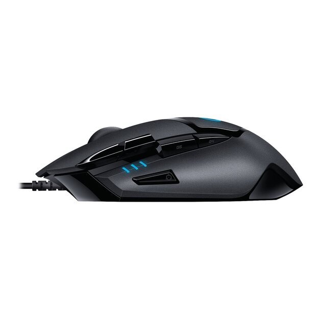 Kompiuterinė pelė laidinė MOUSE USB OPTICAL G402/BLACK 910-004067 LOGITECH