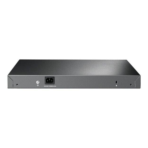 Komutatorius TP-LINK TL-SG3428XMP Type L2+ Rack 4xSFP+ 1xConsole 1 PoE+ ports 24 384W 12