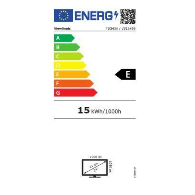 LCD Monitor|VIEWSONIC|TD2430|24 |Touch|Touchscreen|Panel MVA|1920x1080|16:9|25 ms|Speakers|TD2430