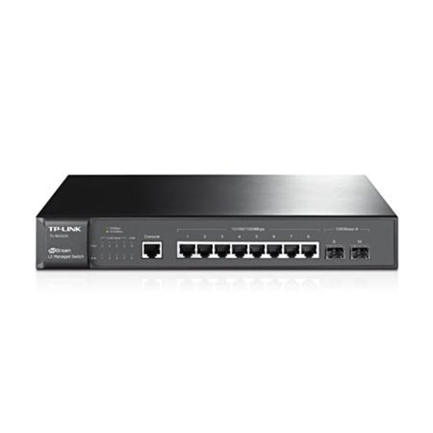 Komutatorius TP-LINK TL-SG3210 Type L2 8x10Base-T 100Base-TX 1000Base-T 2xSFP 1