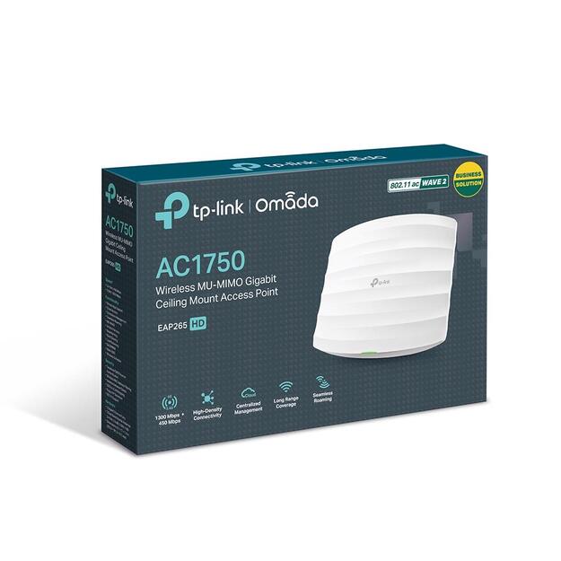 Tinklo prieigos taškas TP-LINK 1750Mbps 1x10/100/1000M EAP265HD