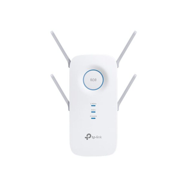 Belaidžio ryšio stiprintuvas TP-LINK AC2600 Dual Band Repeater 1733Mbit s 5GHz + 800Mbit s mit 2.4GHz 1x10 100 9