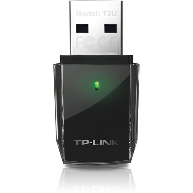 USB belaidžio tinklo Wi-Fi adapteris 600MBPS DUAL BAND ARCHER T2U TP-LINK