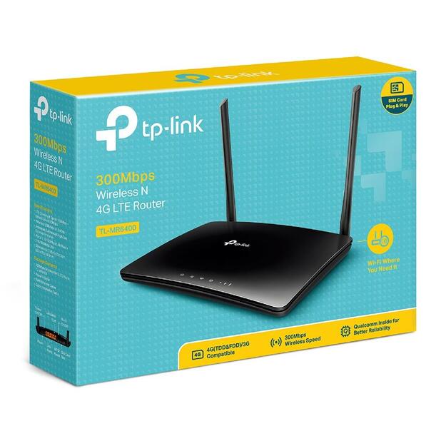 WRL 3G/4G ROUTER 300MBPS/TL-MR6400 TP-LINK