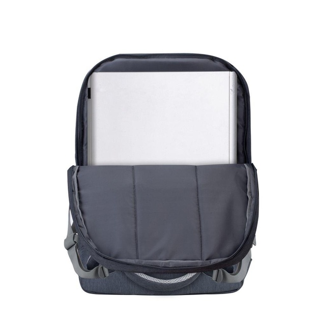 Nešiojamo kompiuterio kuprinė ANTI-THEFT 17.3 /7567 DARK GREY RIVACASE