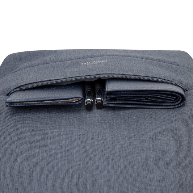 Nešiojamo kompiuterio kuprinė ANTI-THEFT 17.3 /7567 DARK GREY RIVACASE